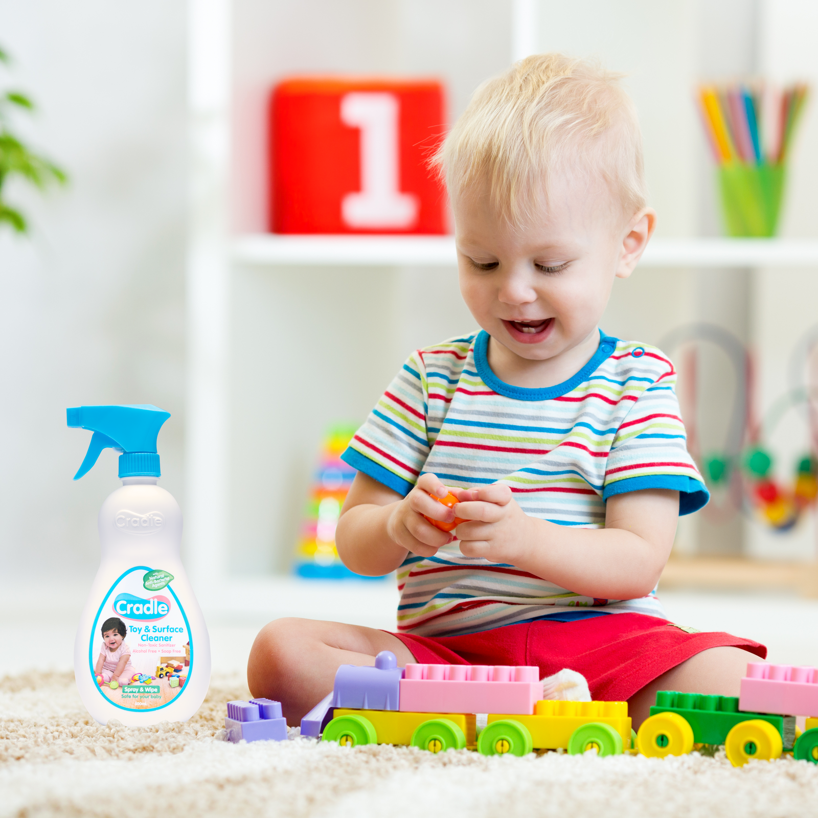 Cradle Toy & Surface Cleanser